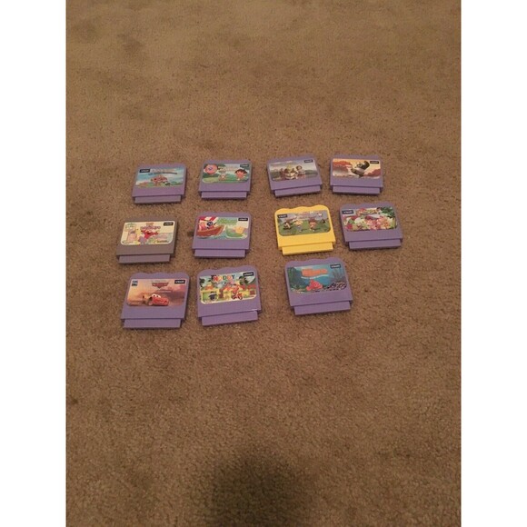 Lot of 11 VTech V Smile Learning System Game Cartridges